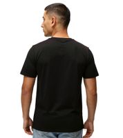 RE:COVERED X STAR WARS Men's T-Shirt Darth Vader Lightsaber Print Cotton Crew Neck Shirt RCDIF2043 Black