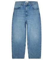 Pantalones vaqueros de hombre con estilo skater fit y cremallera BR-11000-203 azul oscuro