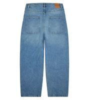 Pantalones vaqueros de hombre con estilo skater fit y cremallera BR-11000-203 azul oscuro