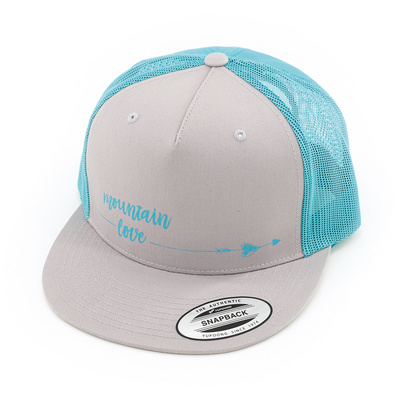 Chillaz Women oder Men Basecaps Mountain Love Cap Blue