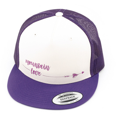 Chillaz Women oder Men Basecaps Mountain Love Cap Violett