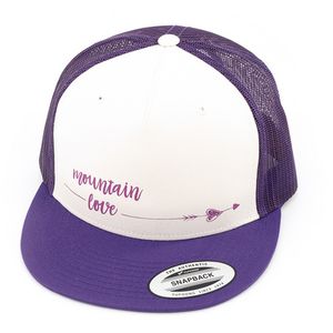 Chillaz Damen oder Herren Basecaps Mountain Love Cap Violett