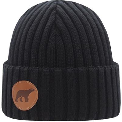 Superyellow Kids Hats Beanies Björn Beanie Black