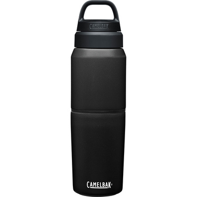 Camelbak Damen oder Herren Isolierflaschen MultiBev SST Vacuum Stainless Flasche 0.5L+0.35L Schwarz