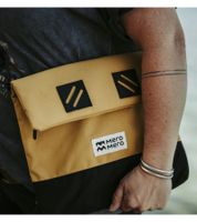 MeroMero Women's or Men's Messenger Bag, Shoulder Bag, Laptop Bag, Meije Tote Bag, Gray