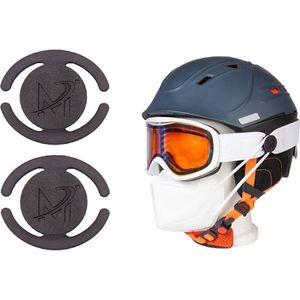 Maxeez Hombre oder Mujer Skihelme Mask Holder Brille Negro