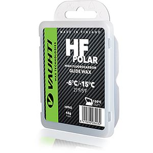 Vauhti Skiwachs Skipflege HF Polar Wachs 45g Mehrfarbig