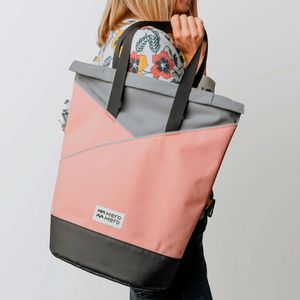 MeroMero Women oder Men Fahrradtaschen POW Shopper Bag 25L Gray MeroMero Women oder Men Fahrradtaschen POW Shopper Bag 25L Gray