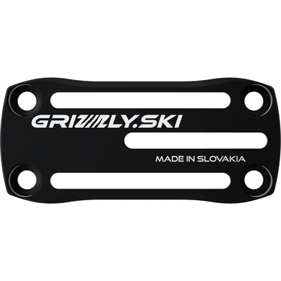 Grizzly Ski Women oder Men Bindung-Zubehör GR Race Plate Black