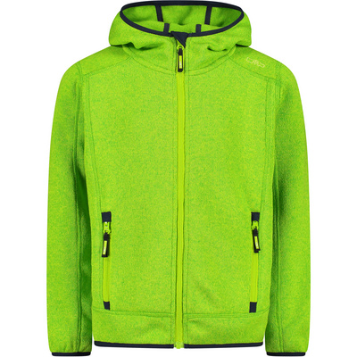 CMP Bambini Giacca in pile Fleece Felpa con cappuccio Giacca Blu