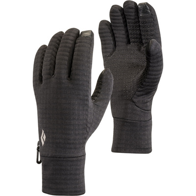 Black Diamond Women oder Men Fingerhandschuhe Lightweight Gridtech Handschuhe Black