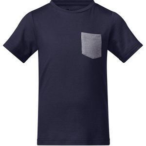 Bergans Niños T-Shirts Myske Wool T-Shirt Azul