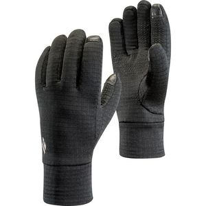 Black Diamond Mujer oder Hombre Fingerhandschuhe Midweight Gridtech Handschuhe Negro