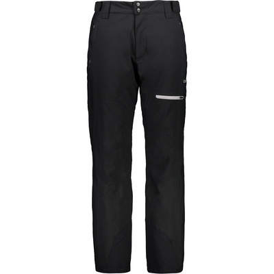CMP Herren Isolationshosen Flat Warm Skihose Short Schwarz