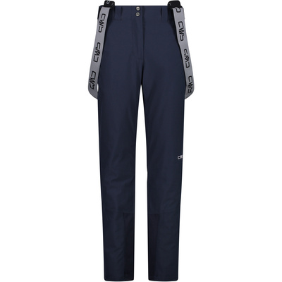CMP Women Insulated Pants Flat Stretch Ski Pants Blue