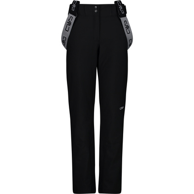 CMP Women Insulated Pants Flat Stretch Ski Pants Black