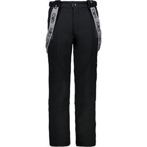 CMP Hombre Pantalón de esquí Softshell Pantalón Short Negro