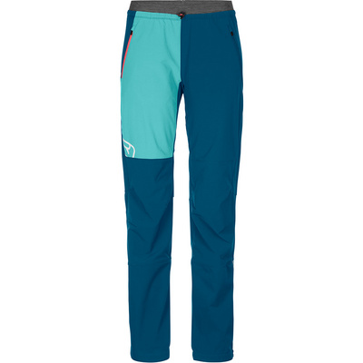Ortovox Femme Softshellhosen Berrino Pantalon Bleu