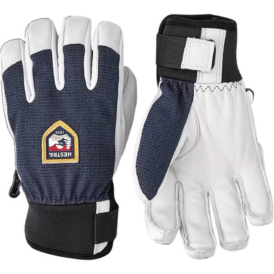 Hestra Kinder Fingerhandschuhe Army Leather Patrol Handschuhe Blau