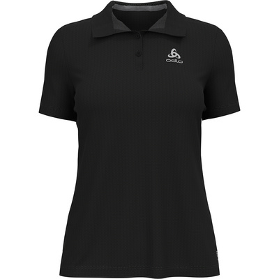 Odlo Damen T-Shirts F-Dry Polo T-Shirt Schwarz