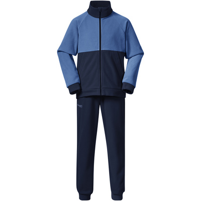 Bergans Niños Chaqueta polar Smådøl V5 Long Zip Set Azul