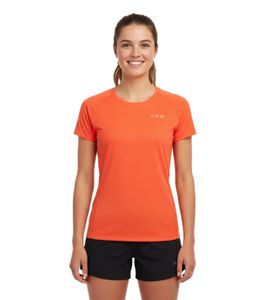Rab Damen T-Shirts Sonic T-Shirt Rot