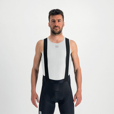 Sportful Herren Kurzarm Unterhemden Pro Baselayer Sleeveless Tanktop Weiß