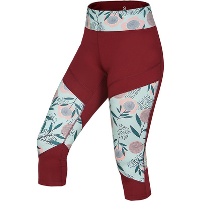Ocun Femme Yogahosen Rhea 3/4 Tights Mehrfarbig