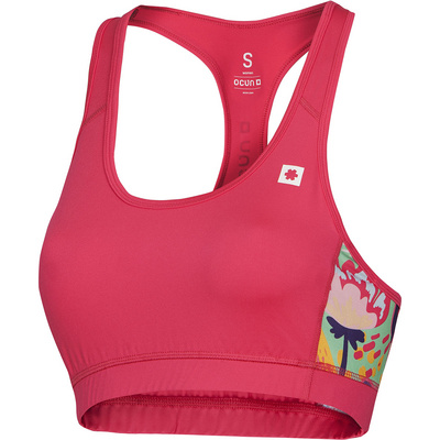 Ocun Damen Sport-BHs Misty Sport-BH Rosa