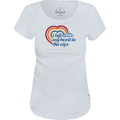 Alprausch Donna T-Shirts Herzli-Alp T-Shirt Blu