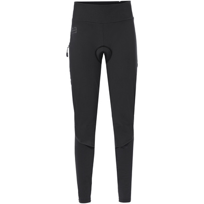 Vaude Mujer Fahrradhosen Kuro Warm Hybrid Radhose lang Negro