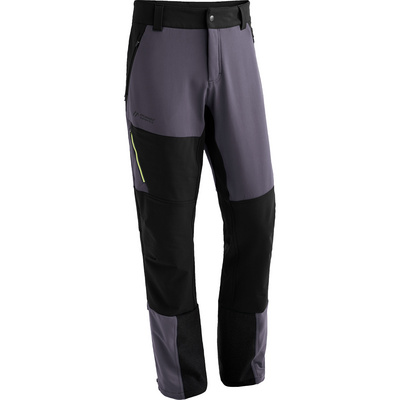 Maier Sports Hombre Pantalón de esquí Ofot Hybrid Pantalón Negro