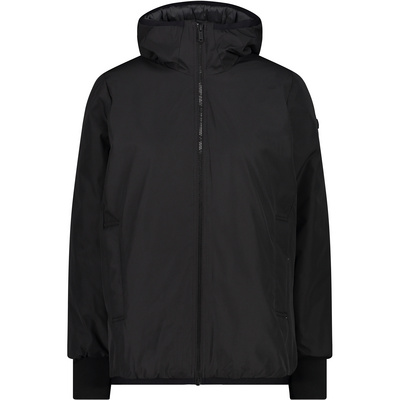 CMP Femme Isolationsjacken Sweat à capuche Veste Noir