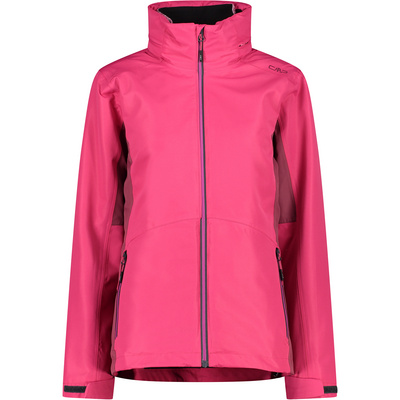 CMP Donna Doppeljacken Zip Felpa con cappuccio Giacca Mehrfarbig
