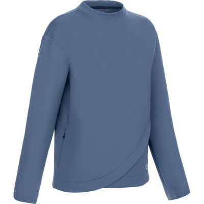 LaMunt Femme Pullover Clelia Logo Thermal Pullover Bleu