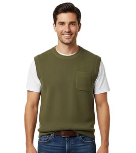 Armedangels Men Pullover Kraavo Linen Pullunder Mehrfarbig