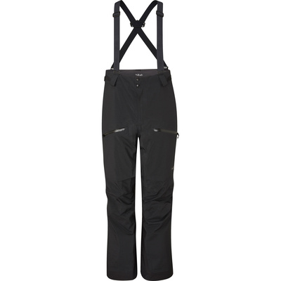Rab Mujer Hardshellhosen Regenhosen Khroma Latok GTX Pantalón Negro