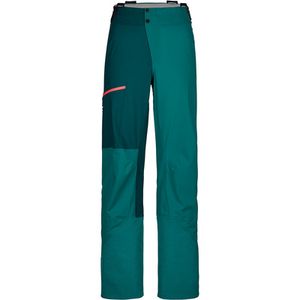 Ortovox Donna Hardshellhosen Regenhosen Ortler Pantaloni Long Verde