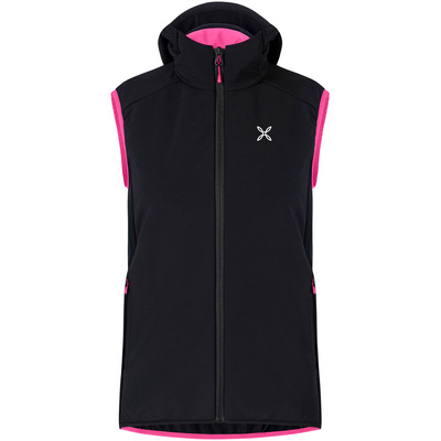 Montura Donna Softshellwesten Poison Weste Nero