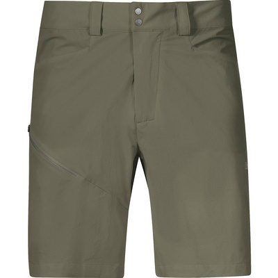 Bergans Hombre Softshellhosen Vandre Light Softshell Shorts Verde