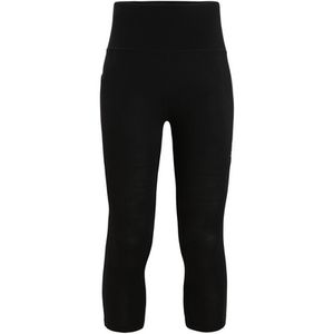 Icebreaker Damen Laufhosen Fastray High Rise 3/4 Tights Schwarz