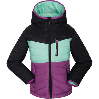 Kamik Kinder Isolationsjacken Harley Jacke Schwarz