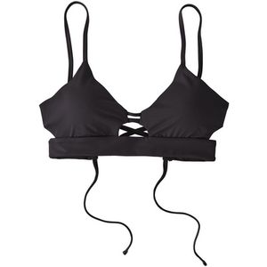 Patagonia Mujer Bikinis Point Focal Bikini Oberteil Negro