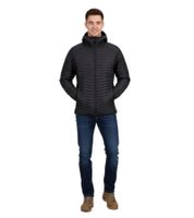 Veste synthétique Meru pour homme, veste de transition Kipnuk, noire Veste synthétique Meru pour homme, veste de transition Kipnuk, noire
