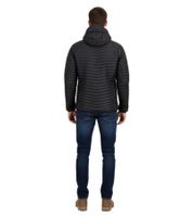 Veste synthétique Meru pour homme, veste de transition Kipnuk, noire Veste synthétique Meru pour homme, veste de transition Kipnuk, noire