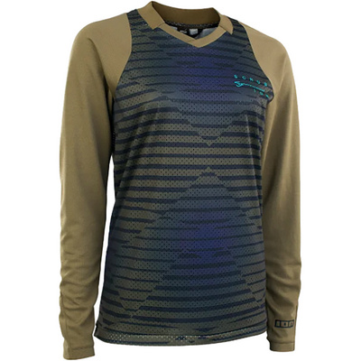 ION Women Longsleeves Scrub Radtrikot Mehrfarbig