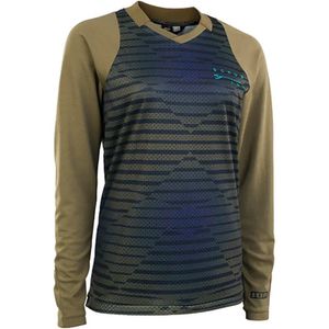ION Mujer Longsleeves Scrub Radtrikot Mehrfarbig