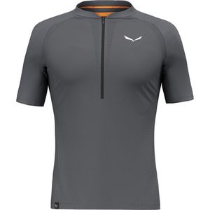 Salewa Uomo T-Shirts Pedroc Pro Dry Half Zip T-Shirt Mehrfarbig