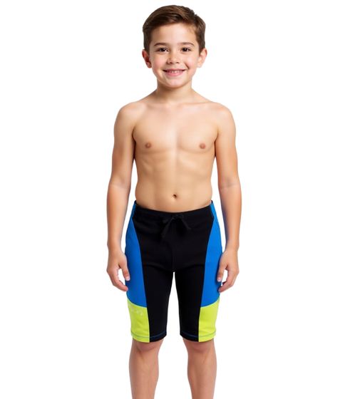 Montura Kinder Jeans Freizeithosen Block Bermuda Shorts Grün