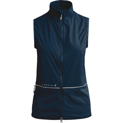 Martini Sportswear Femme Fahrradwesten Crest Weste Bleu